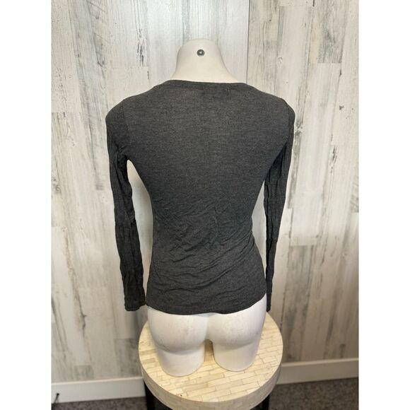 Gray long sleeve blouse - Picture 2 of 5